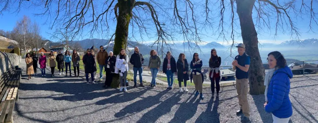 Leitbildüberarbeitung in sonniger Höhe