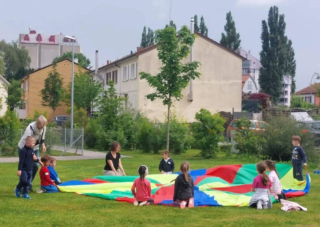 Sporttag Kindergarten 2024