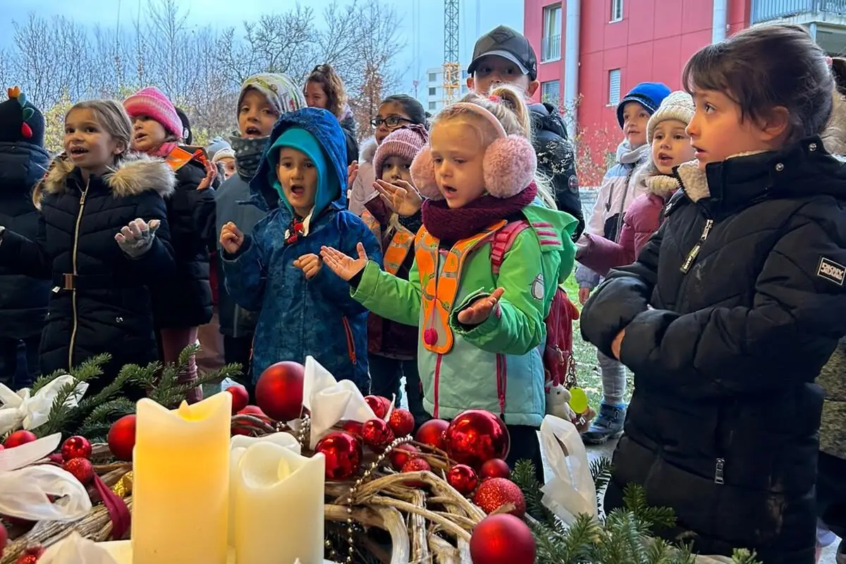 Adventszeit im Kindergarten Fahr
