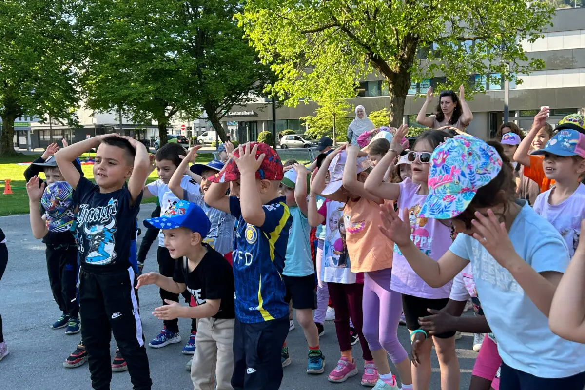 Bewegung macht Spass-unser Sporttag im Kindergarten