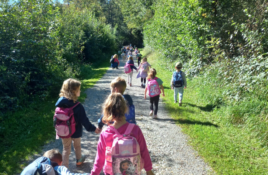 Sporttag im Kindergarten Fahr