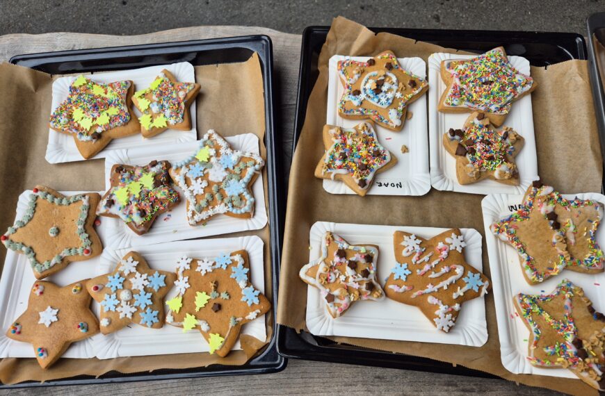 Lebkuchen dekorieren mit dem Netzwerk Wiesenau