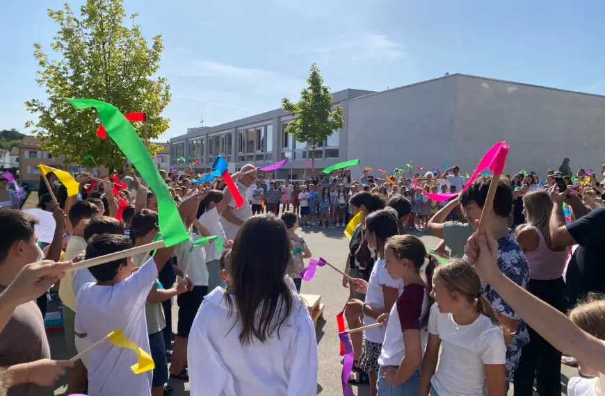 Schulstart in der Wiesenau